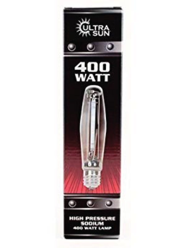 Ultra Sun HPS 400w Lamps hydroponic grow bloom bulbs ultrasun light 400 watt 